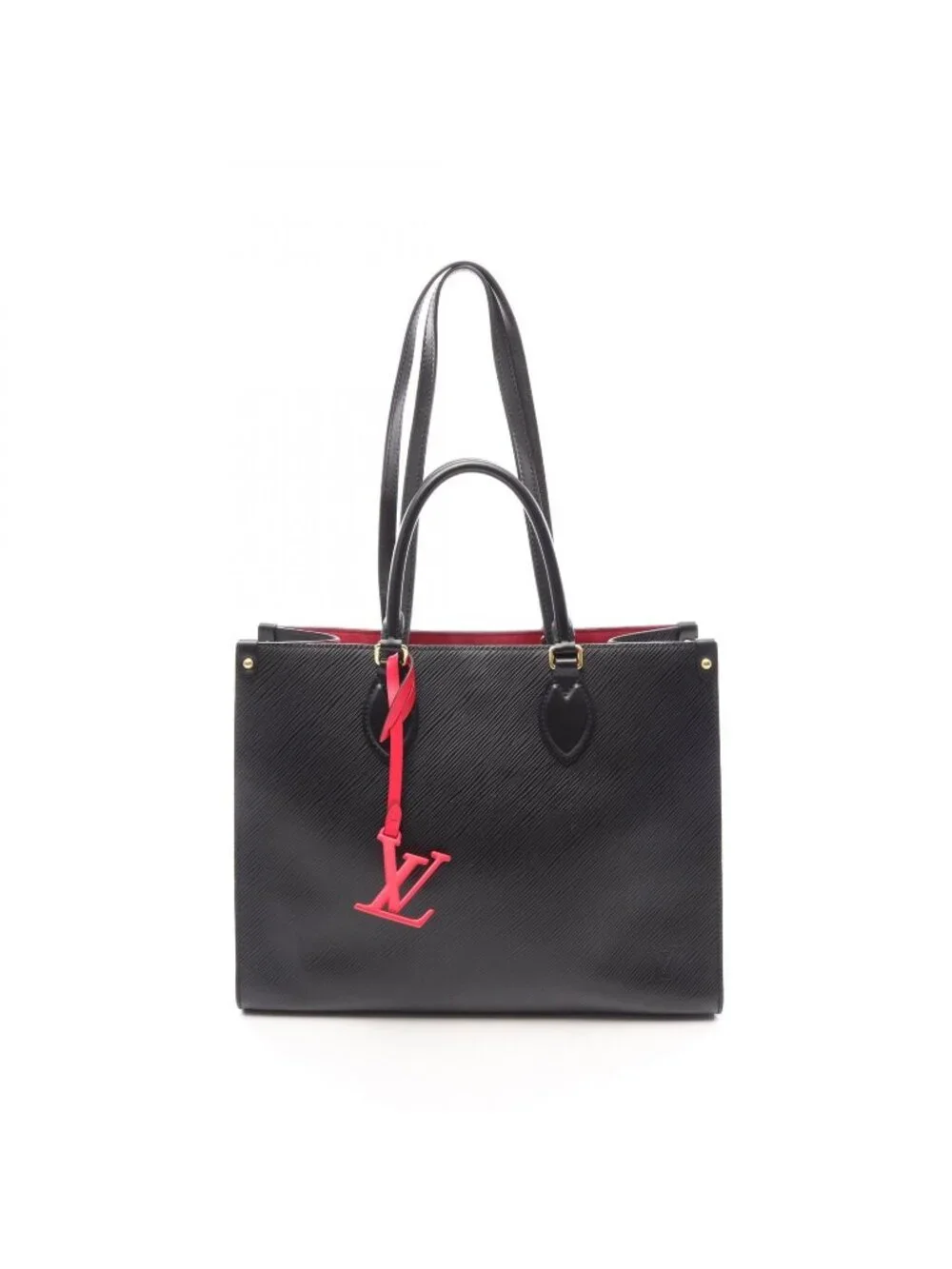 Louis Vuitton Tote On The Go MM Noir Leather